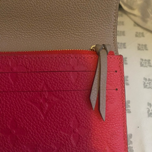 𝅺LOUIS vuitton empriente emilie wallet only**** - Picture 15 of 17